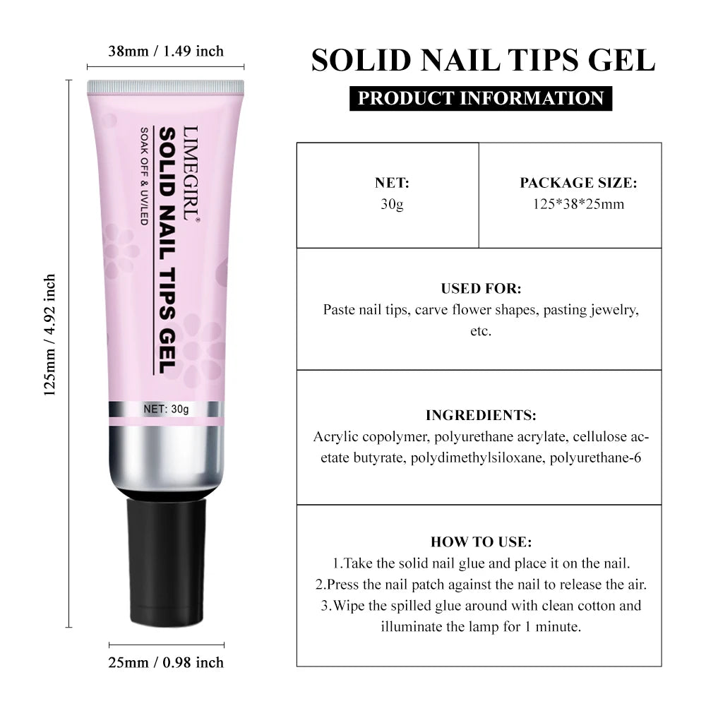 UV-nagel- en strasslijm