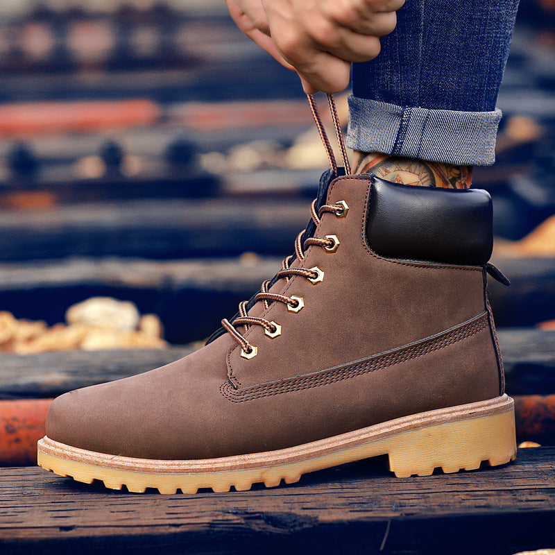 Heren High-Top Martin Boots