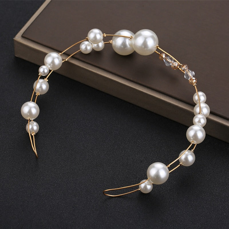 Handmade Bride Pearl Headpiece