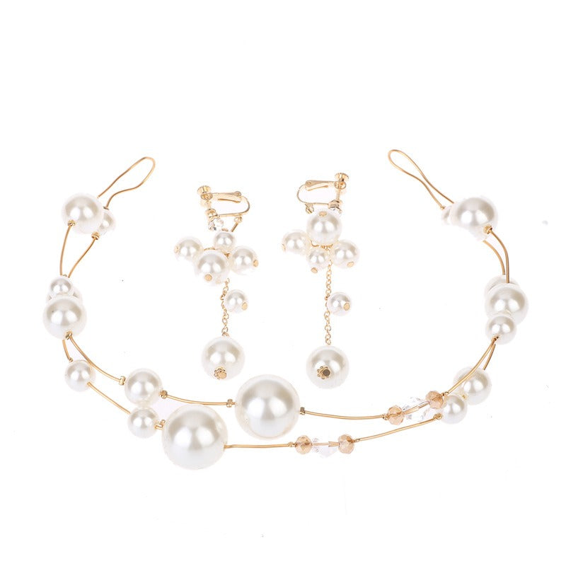 Handmade Bride Pearl Headpiece