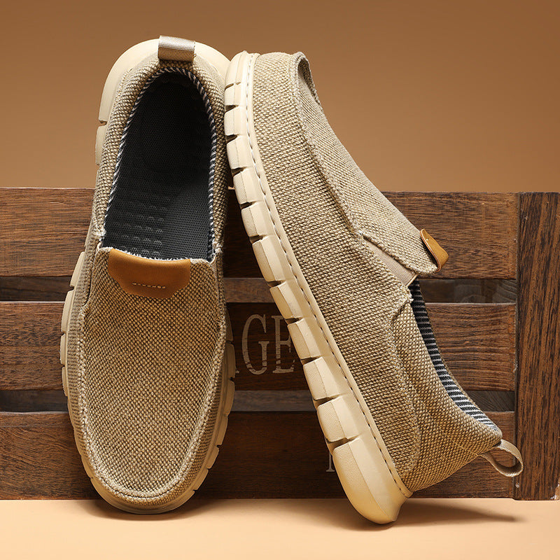 Dikke zool loafers voor heren