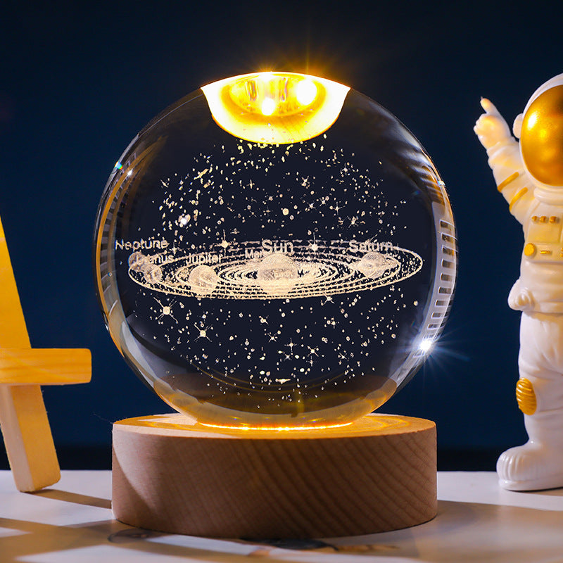 Sterrenhemel 3D Kristallen Bol Ornament