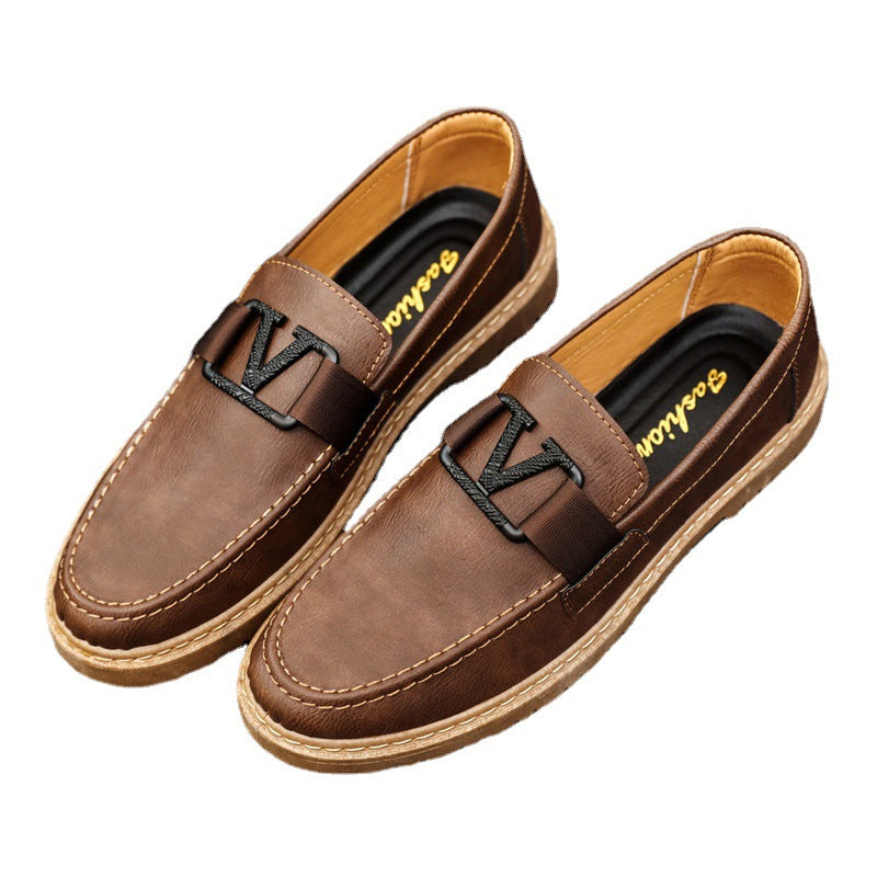 British Style Casual Leather Shoes