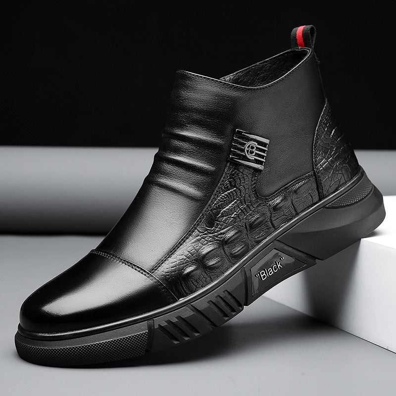 Men's Leather Winter Boots