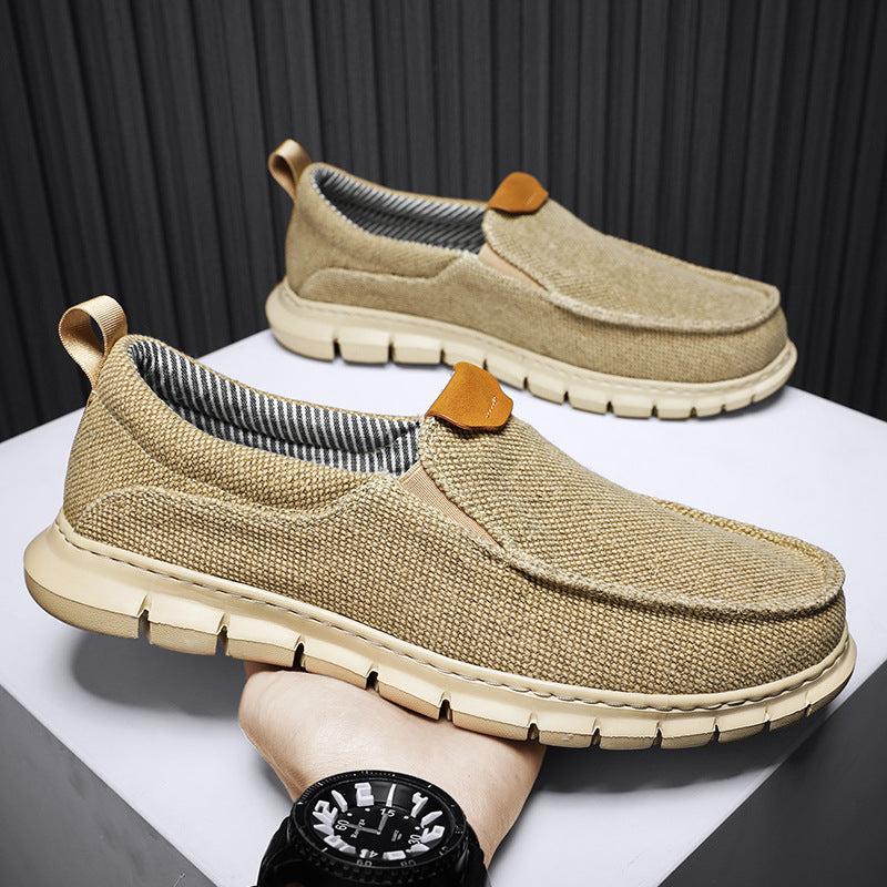 Dikke zool loafers voor heren