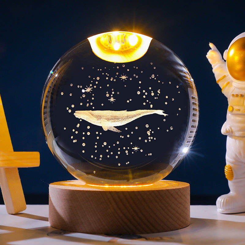 Sterrenhemel 3D Kristallen Bol Ornament