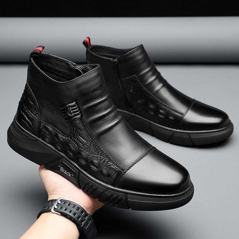 Men's Leather Winter Boots