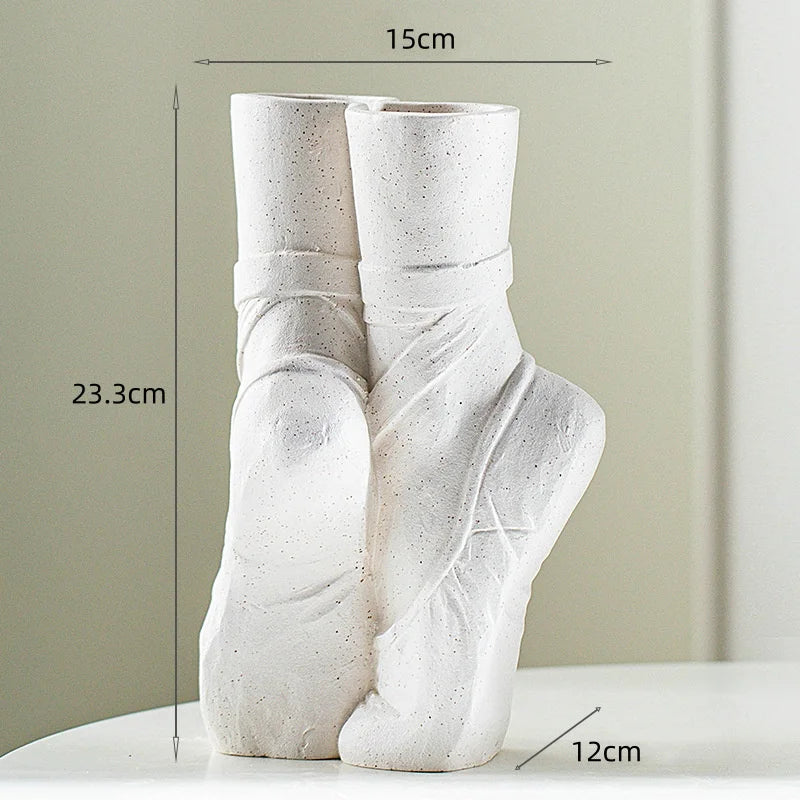 Balletschoenen Danser Keramiek Vaas
