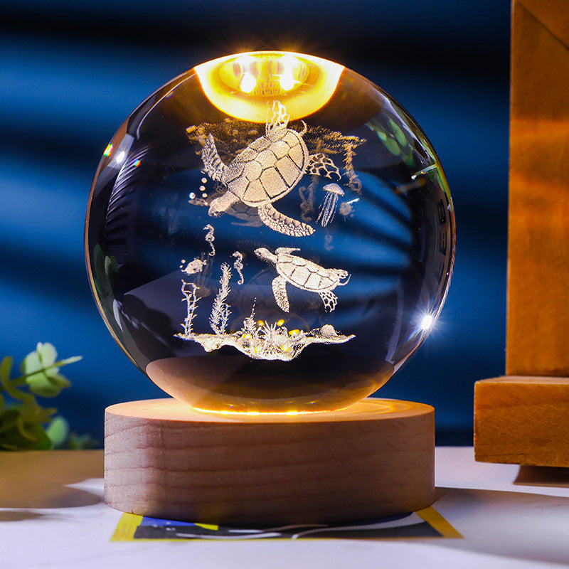 Sterrenhemel 3D Kristallen Bol Ornament