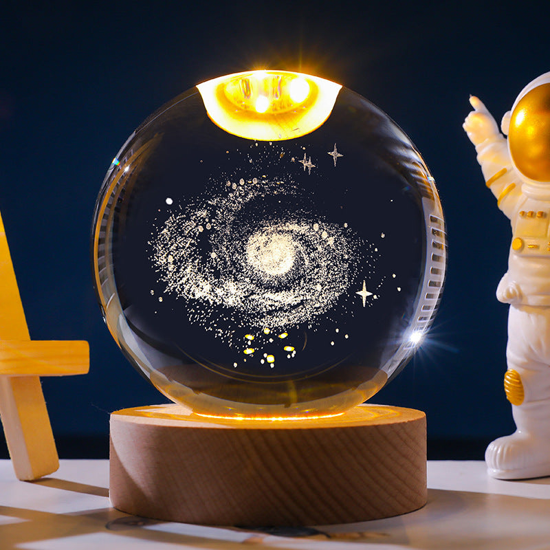 Sterrenhemel 3D Kristallen Bol Ornament