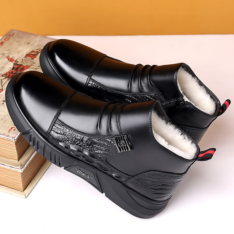 Men's Leather Winter Boots