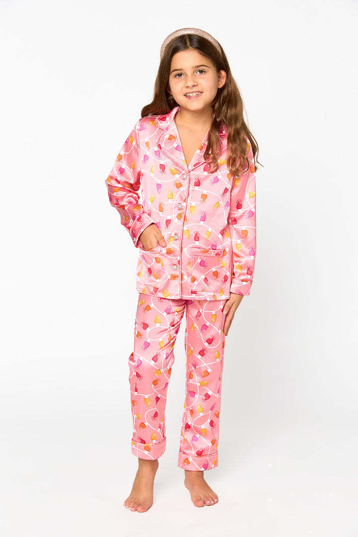 Ouder-kind kerst pyjamaset