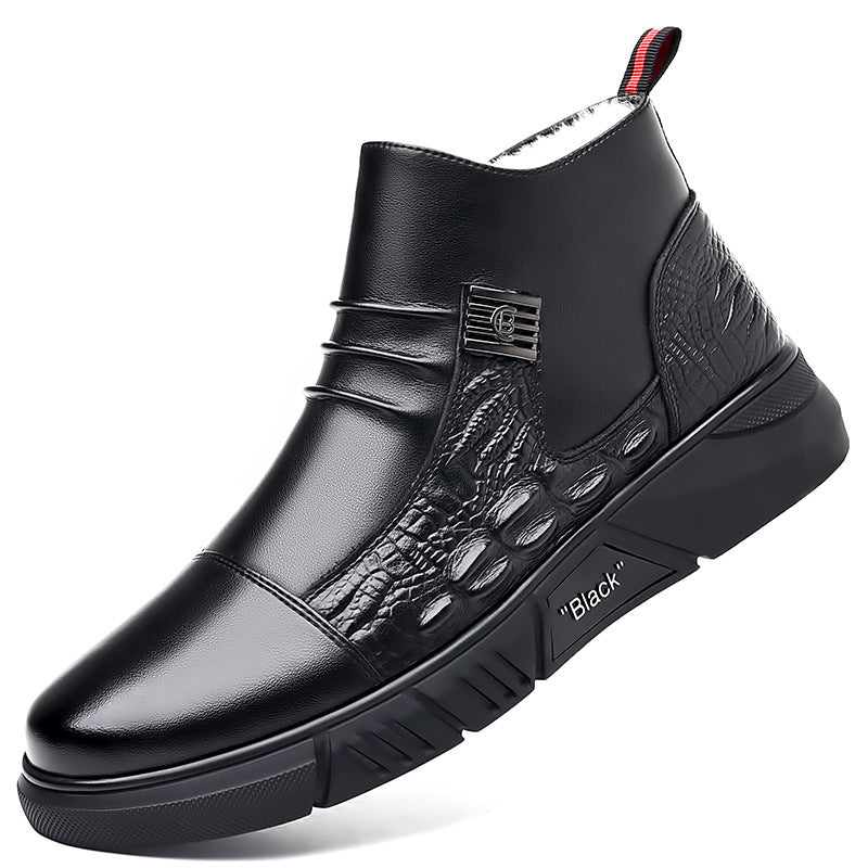 Men's Leather Winter Boots