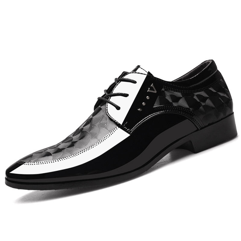 Bright Leather Business Shoes