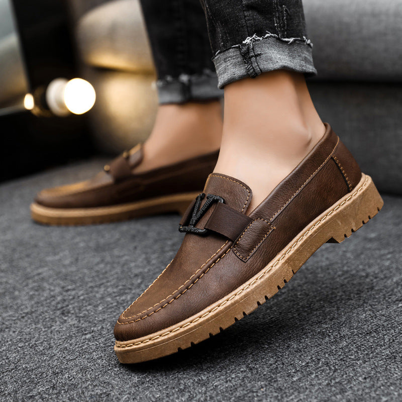 British Style Casual Leather Shoes