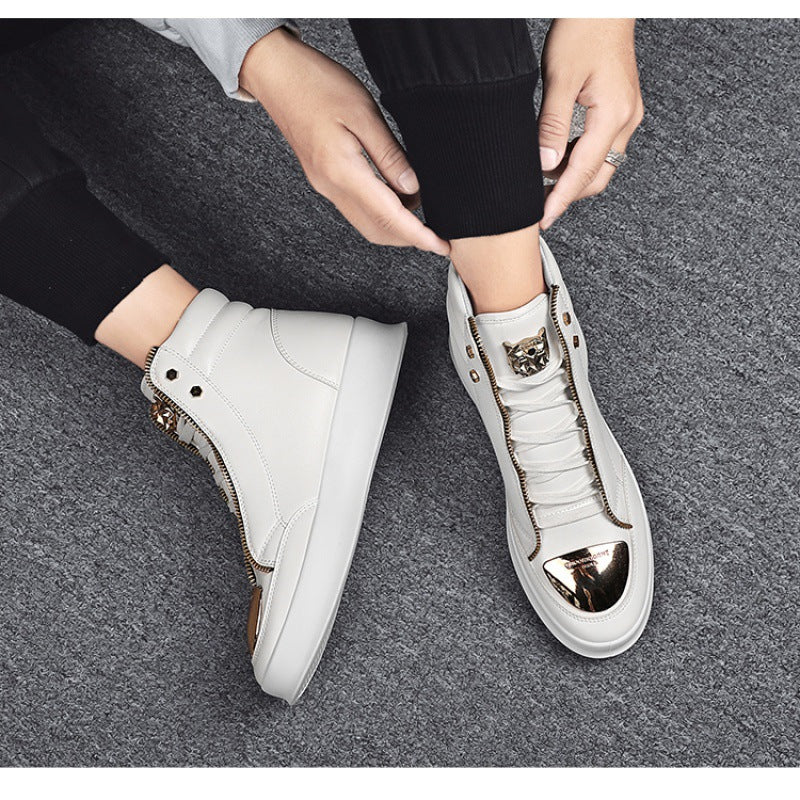 Men's High-Top Martin Boots
