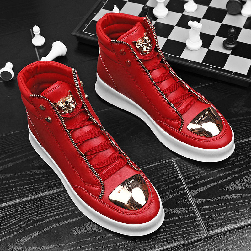 Men's High-Top Martin Boots