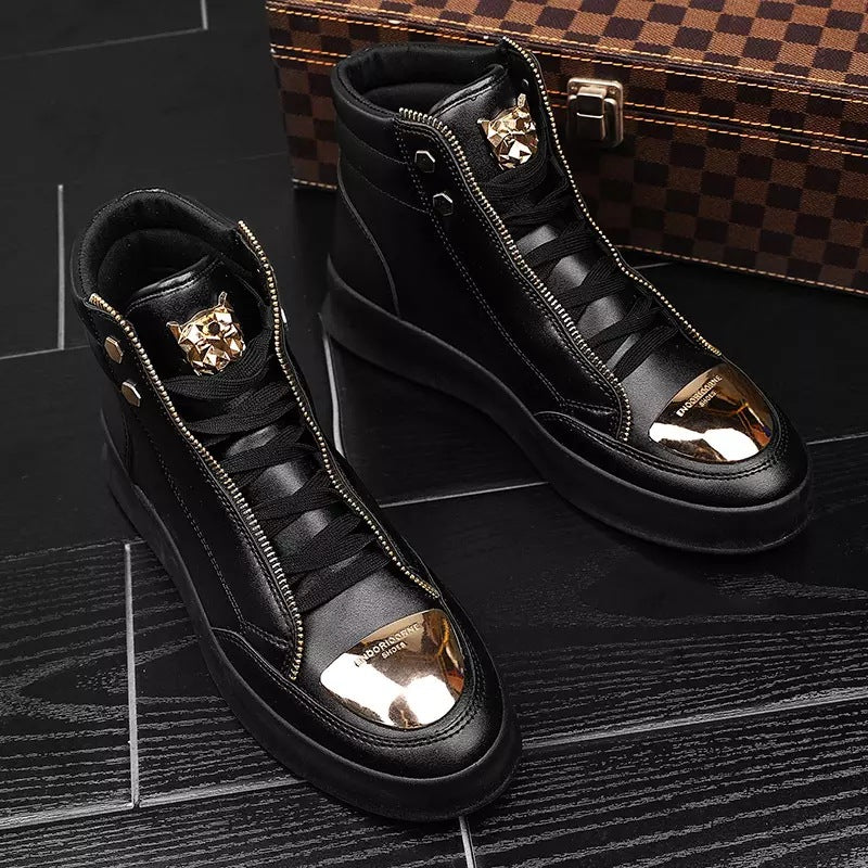 Men's High-Top Martin Boots