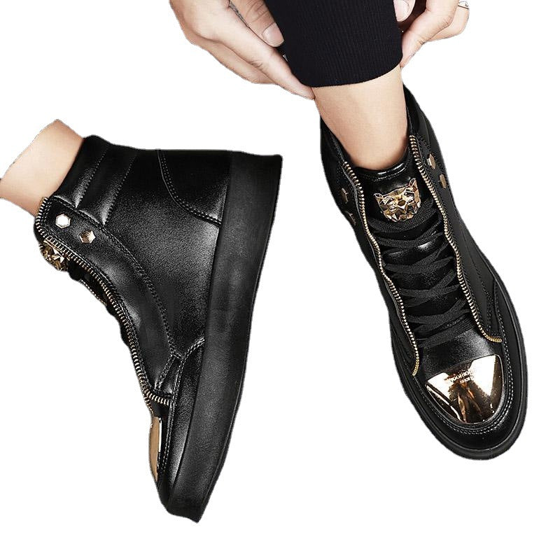 Men's High-Top Martin Boots
