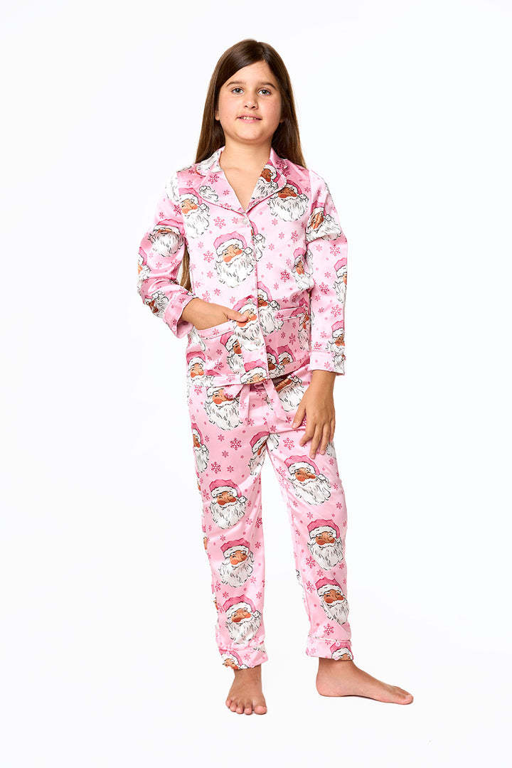 Ouder-kind kerst pyjamaset