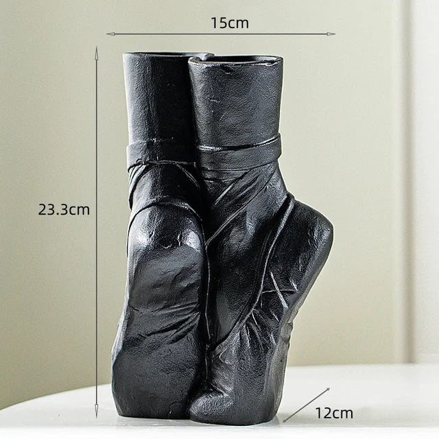 Balletschoenen Danser Keramiek Vaas