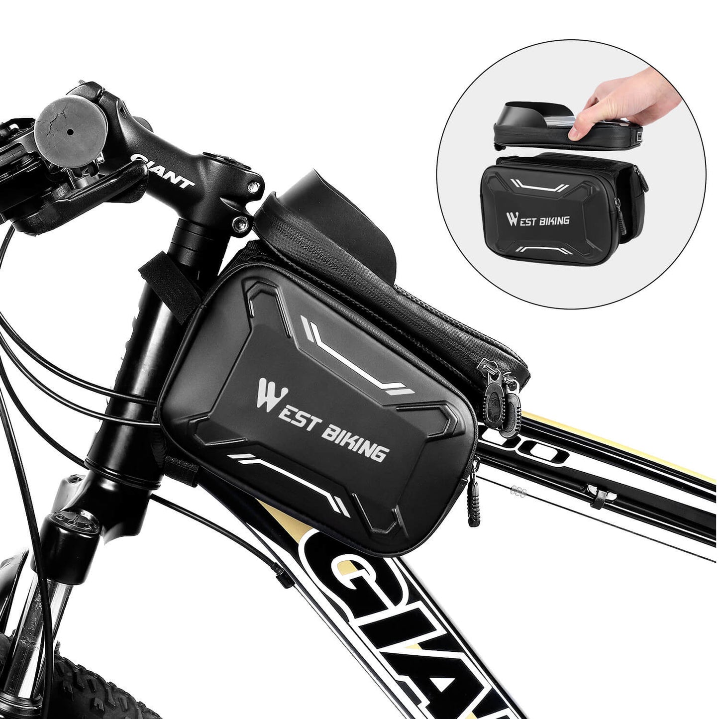 MTB Bike Frame Phone Bag
