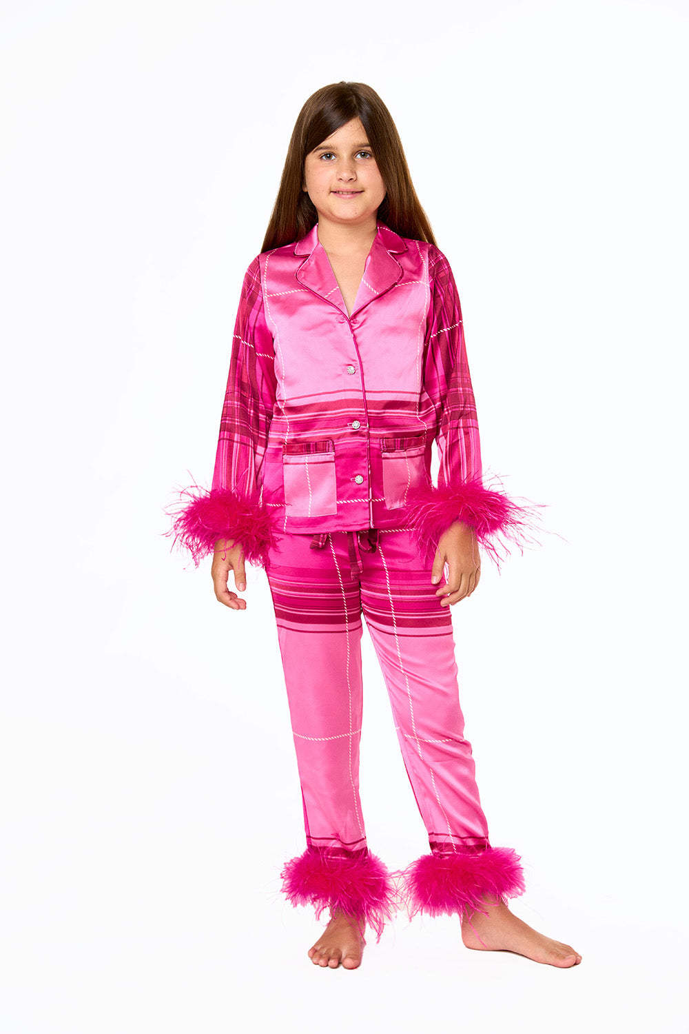 Ouder-kind kerst pyjamaset