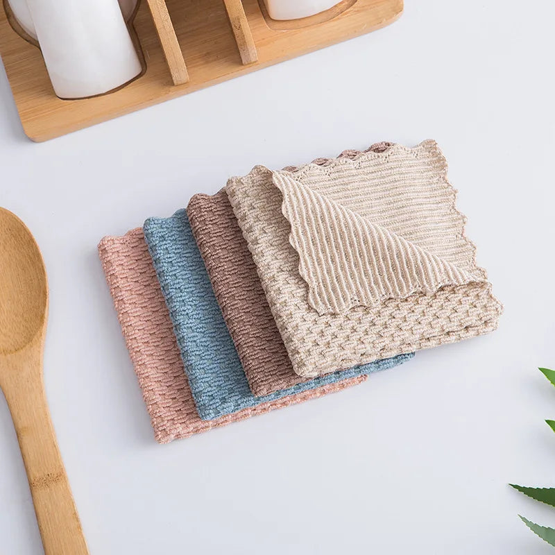 Absorbent Microfiber Kitchen Towels