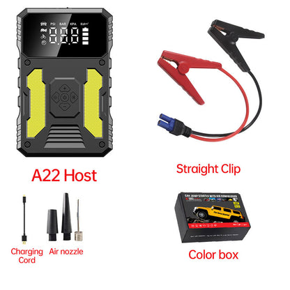 12V Auto Jump Starter with Air Compressor