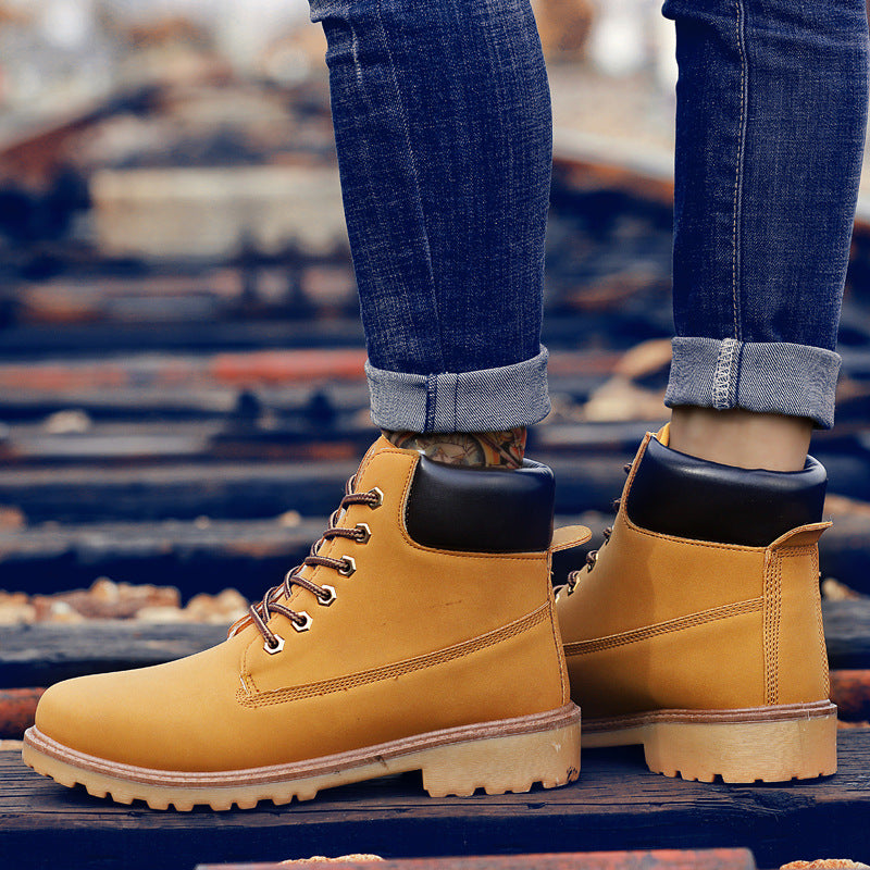 Heren High-Top Martin Boots