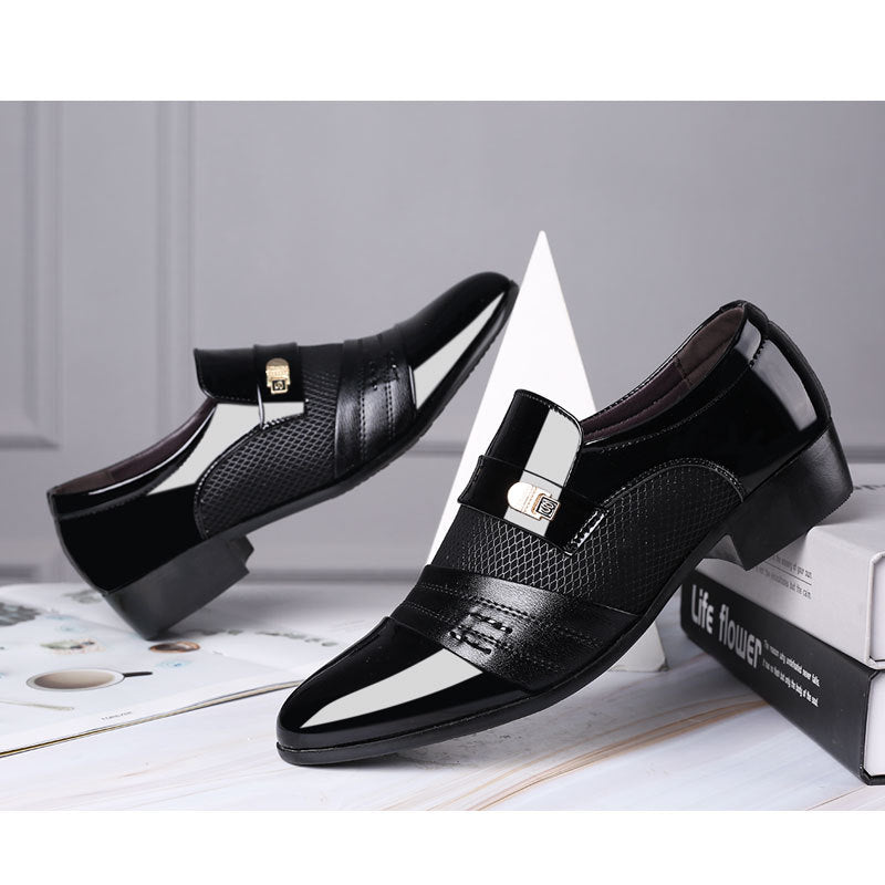 Heren leren formele schoenen