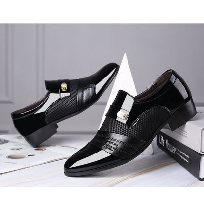 Heren leren formele schoenen
