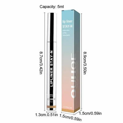 Waterbestendige Peel-Off Lip Liner