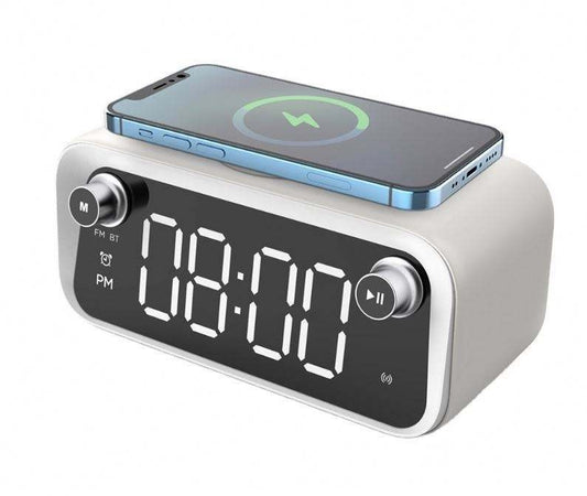 Wireless Charging Bluetooth Clock