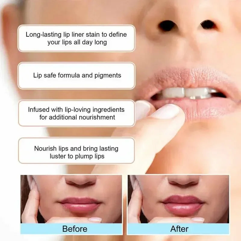 Waterbestendige Peel-Off Lip Liner