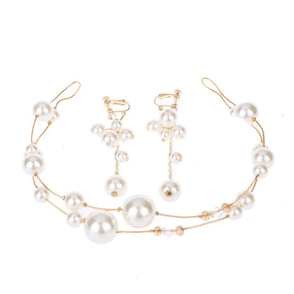 Handmade Bride Pearl Headpiece