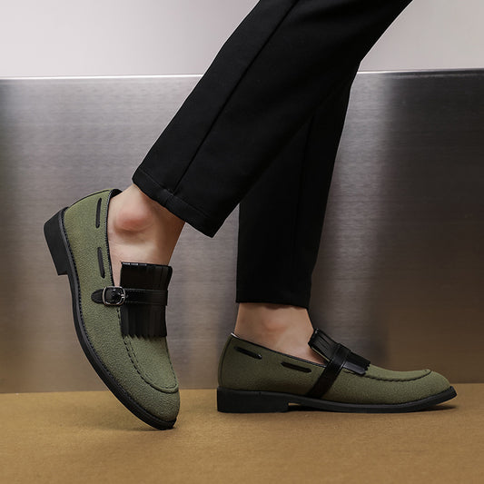 Britse stijl leren casual schoenen