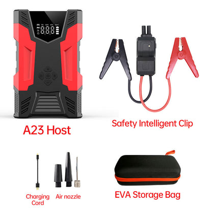 12V Auto Jump Starter with Air Compressor