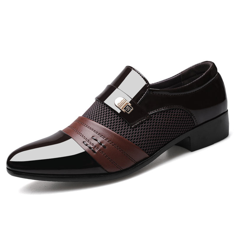 Heren leren formele schoenen