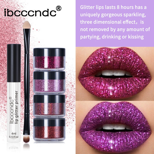 Glitter Lipgloss Set