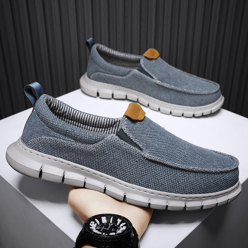 Dikke zool loafers voor heren