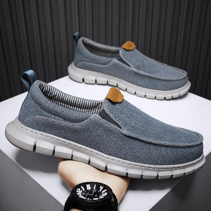 Dikke zool loafers voor heren