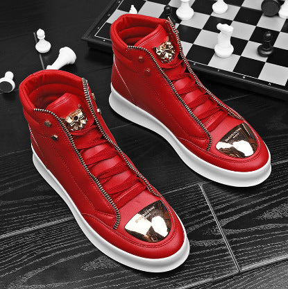 Men's High-Top Martin Boots