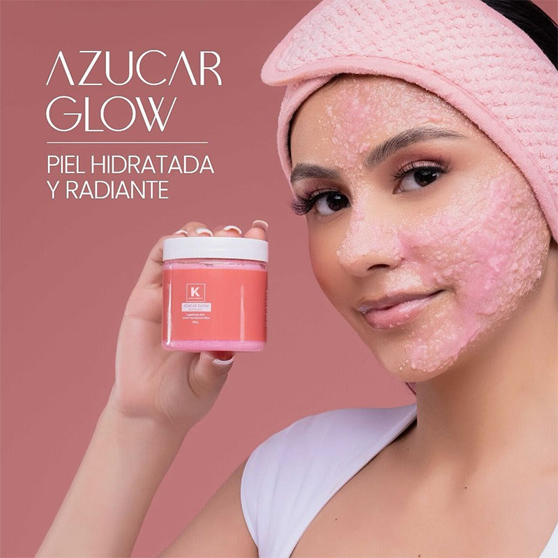 Gezichtssuikerscrub-exfoliant
