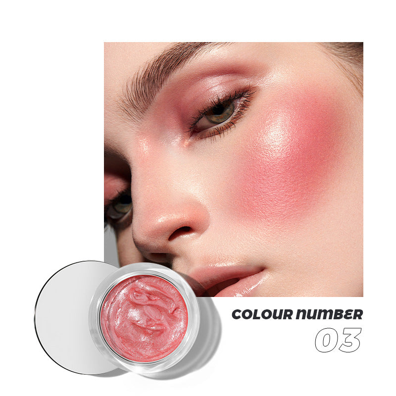 10-kleuren vloeibare blush en oogschaduw