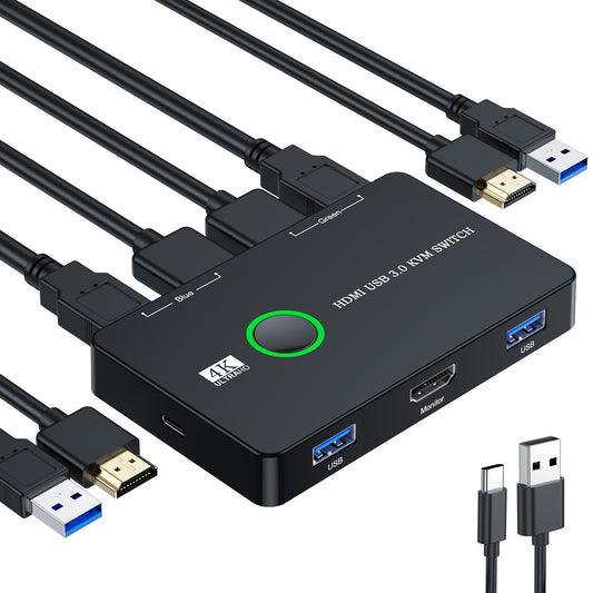 2-Computer KVM Switch