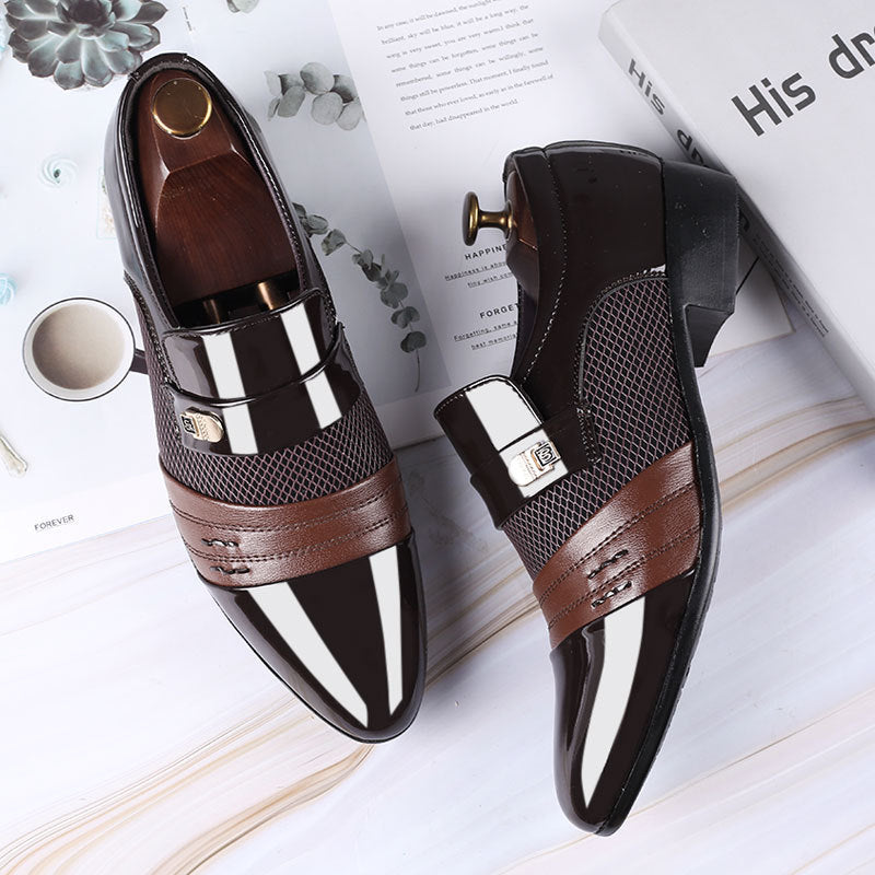 Heren leren formele schoenen