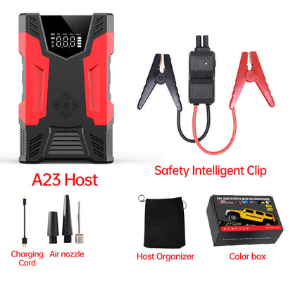 12V Auto Jump Starter with Air Compressor