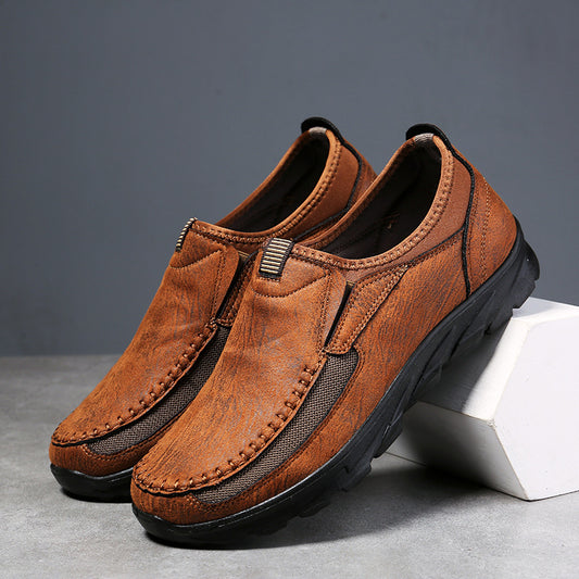Modieuze zakelijke herenschoenen