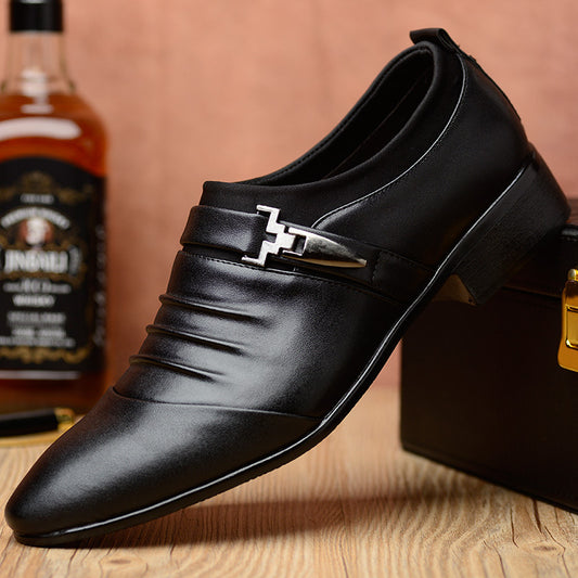 Casual leren herenschoenen